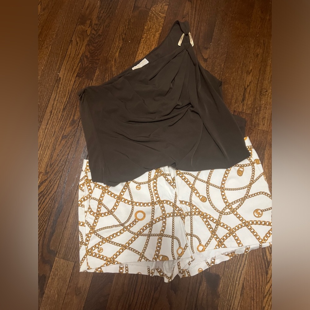 Michael Kors top and shorts